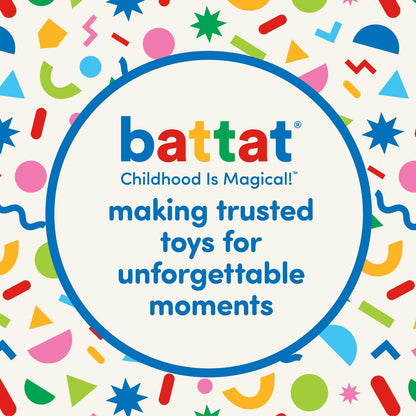 Battat – Wooden Hammer Toy for Kids, Toddlers – Pounding Bench with Pegs and Mallet – Colorful Developmental Toy – 1 Year + – Pound & Count Bench