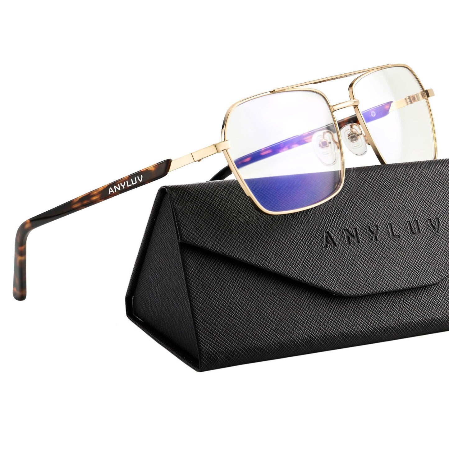 ANYLUV Blue Light Glasses Men/Women, Blue Light Blocking Glasses, Computer Screen Blocker Eyes Protection Glasses