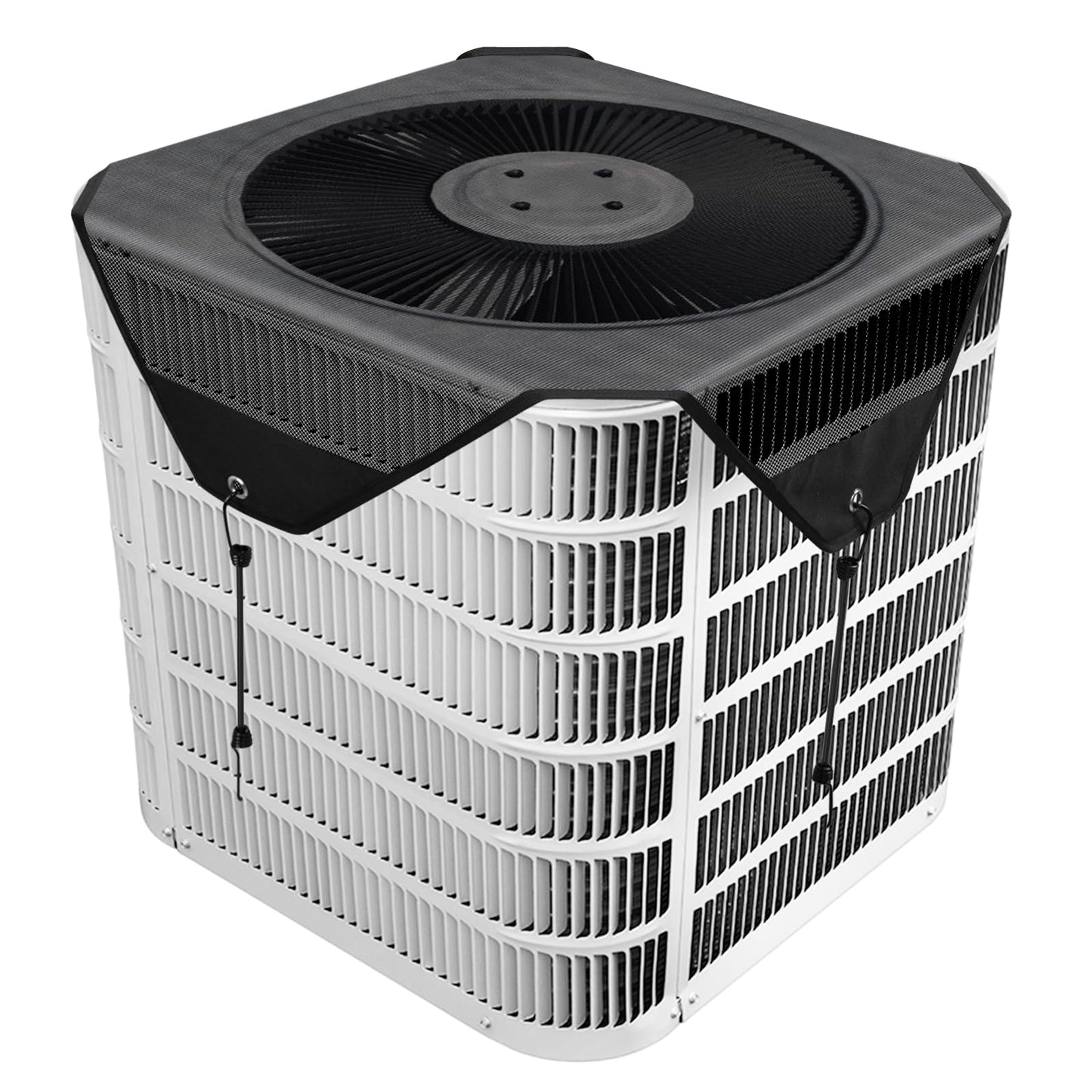 Aucanla Air Conditioner Covers for Outside Units, 28" x 28" Central AC Cover, Top Universal Mesh Cover Defender for All Seasons