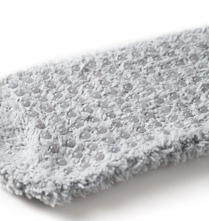 Bevigorio Slipper Socks for Women with Grippers Non Slip Fuzzy Socks with Grips Womens Grippy Grip Hospital Home Gifts 3pairs blackgreymix