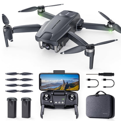Bwine GPS Drone with Camera 4K UHD - F7MINI, Under 249g, 60-Min Flight Time, Auto Return, Follow Me, Waypoint Fly, Circle Fly, 5-Level Wind Resistance - Ideal for Adult Beginners