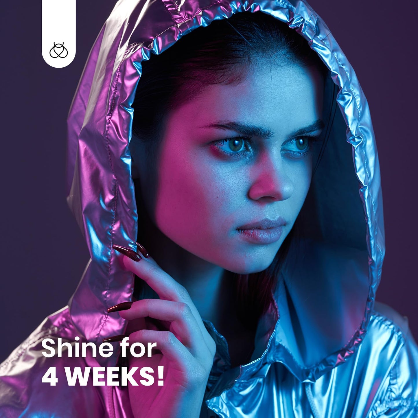 Beetles Cat Eye Gel Polish - Milky Way 6 Colors Gel Polish Set, Black Purple Blue Temperature Changing Glitter Nails, Halloween Galaxy Nails Kit with Magnet Stick Soak Off Uv Lamp Gel