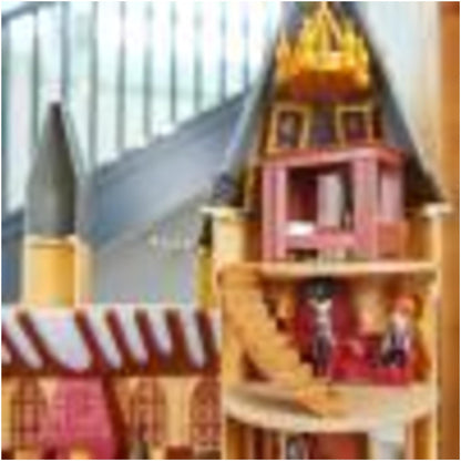 Wizarding World Harry Potter, Magical Minis Exclusive Deluxe Hogwarts Castle, 3 Classroom Playsets, 22 Accessories, 3 Figures, Lights and Sounds