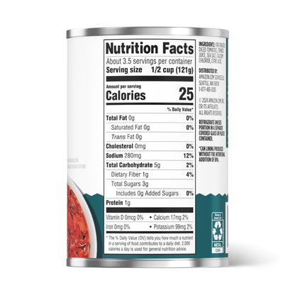Amazon Grocery, Canned Fire Roasted Diced Tomatoes, 14.5 Oz (Previously Amazon Fresh, Packaging May Vary)
