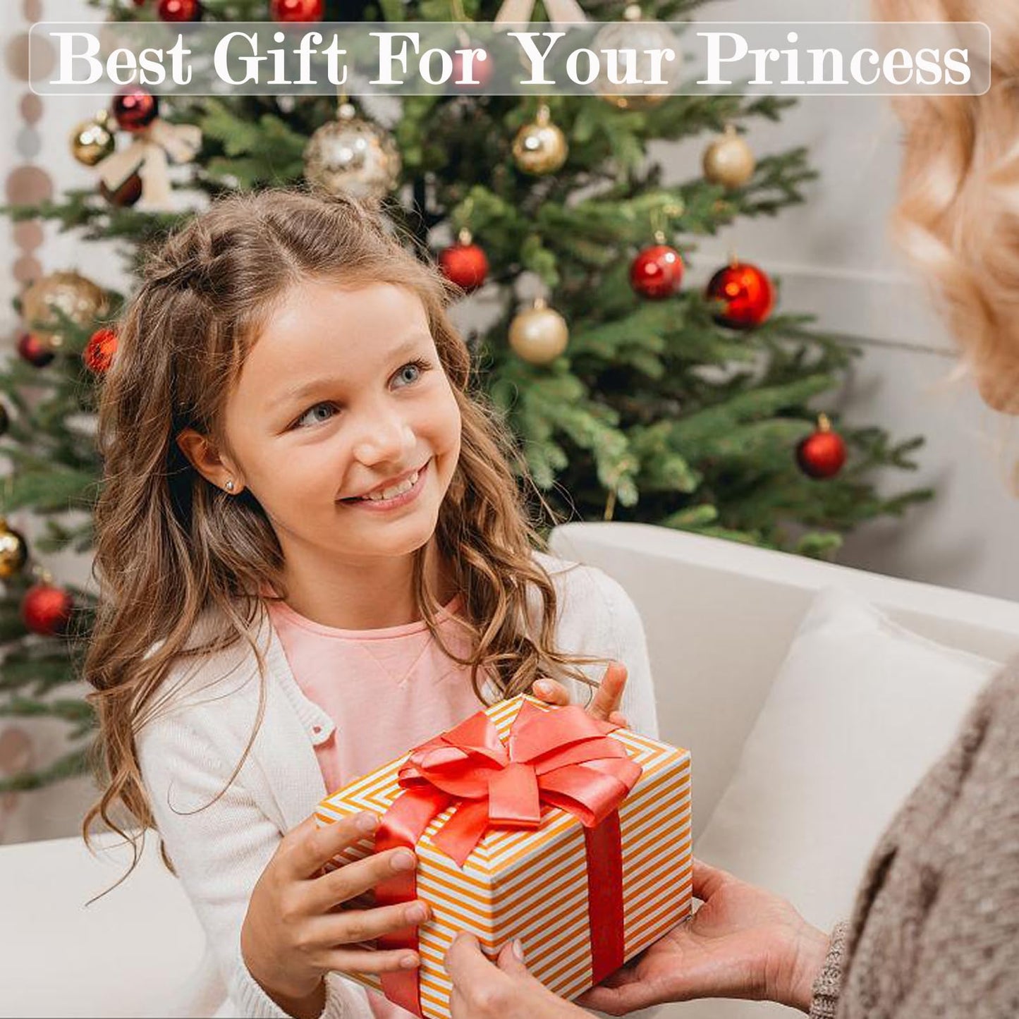 AHLPO Elsa Dress for Girls Princess Dress Up Halloween Cosplay Elsa Costume Fancy Dress Birthday Outfit with Accessories