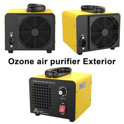 ALDIOUS High Capacity Industrial Ozone Generator - 20,000mg/h, Commercial Ozone Machine for Rooms, Smoke, Cars, and Pets