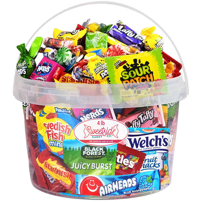 Bulk Candy Variety Pack - Assorted Box - Gift for Birthday Party, Kids, College Students & Adults (4 Pound)
