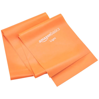 Amazon Basics Resistance Bands, Set of 3, Orange/Green/Pink