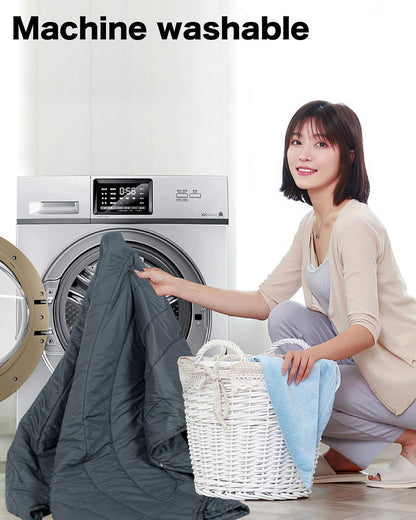 iClimb 3M Thinsulate Insulation Warm Camping Blanket Ultralight Compact (Dark Grey)