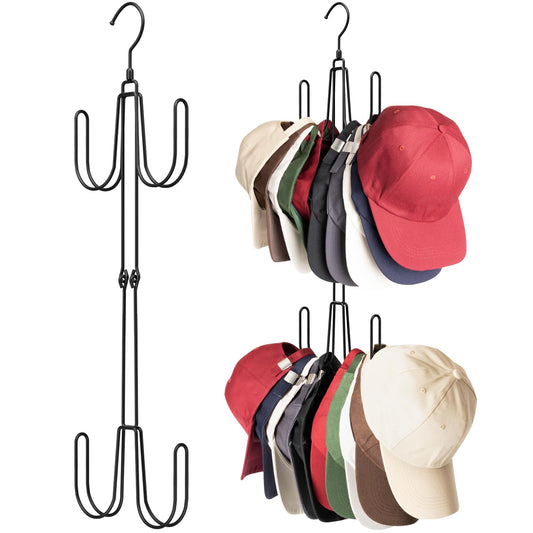 Hat Hangers for Closet, Stainless Steel Hat Organizer, Hat Racks for Baseball Caps, Cap Organizer for Baseball Caps, 1 Pack Brand: NANATI