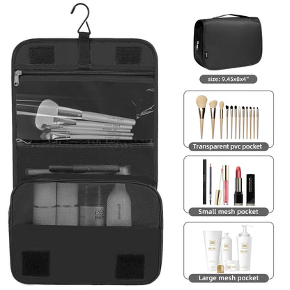 BAGAIL 10 Set Packing Cubes Various Sizes Packing Organizer for Travel Accessories Luggage Carry On Suitcase-Black