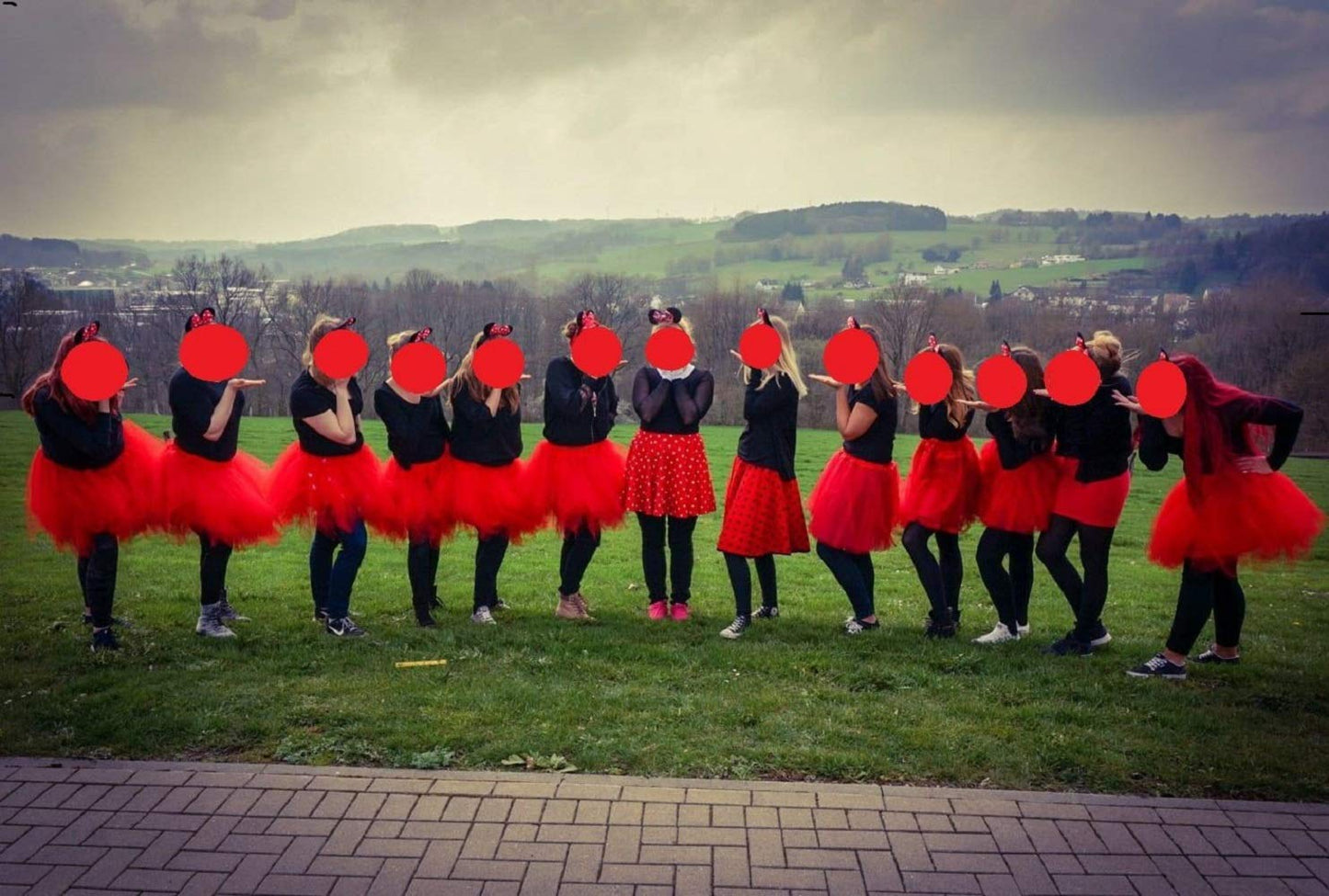 Bbonlinedress Black Tutus for Women Halloween Mini Skirt Costume Adult Tutu Skirts Puffy Party Tulle Skirt Black M