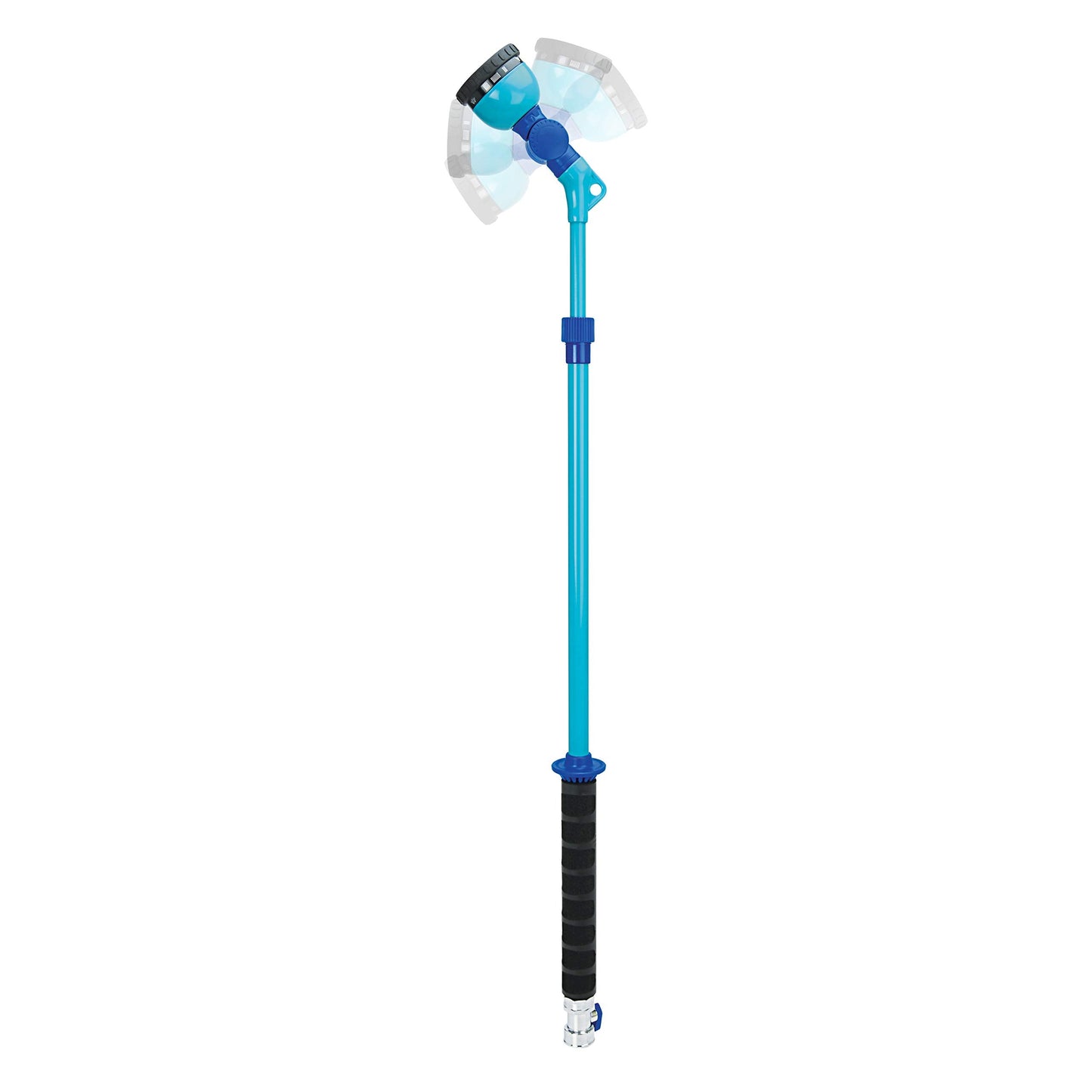 Aqua Joe AJ-WW10-T59 Telescoping 10-Pattern Metal Watering Wand w/180-Degree Angle Adjustable Head