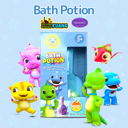 Bath Toys for Kids Potion, SWCANDY 6 Pack Bath Bombs Fun Time Bathtub Colorful Bubble Foam Boys Girls with Indoor Outdoor Scientific Soap Magical Nontoxic Fizzes Eruption Age 4-8 Years Old Toddler