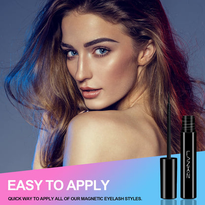 3Pack Lash GLUEliner, Felt-Tip Eyelash GLUELiner, Magnetic Lash Liner, Liquid Eyeliner for Magnetic Eyelash, Natural Looking, Waterproof (5ml0.17us.fl.oz)