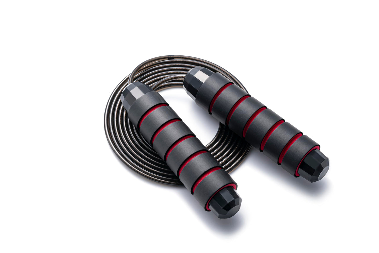 BOOMIBOO Jump Rope, Adjustable Jump Ropes,Skipping Rope Tangle-Free Rapid Speed with Ball Bearings for Women Men Kids,Exercise & Slim Body Jumprope at Home School Gym