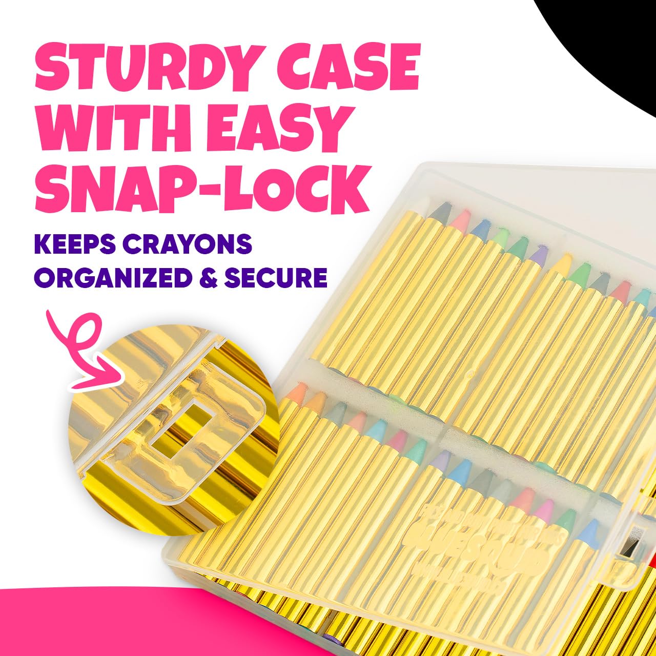 Blue Squid Face Paint Crayons for Kids - 42pcs XL Non-Toxic, Washable Body Paint Crayons - Our Face Painting Kit Makeup Sticks are Easy to Use, Safe for Sensitive Skin and Perfect for a Kids Party