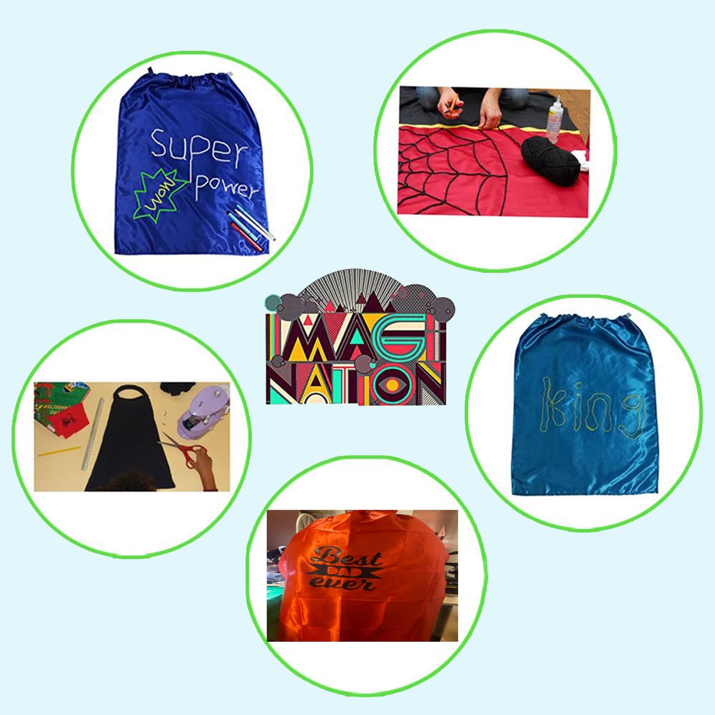 Adult Superhero Capes and Masks - Halloween Vampire Cape Superhero Party Capes Superhero Costume(Black)