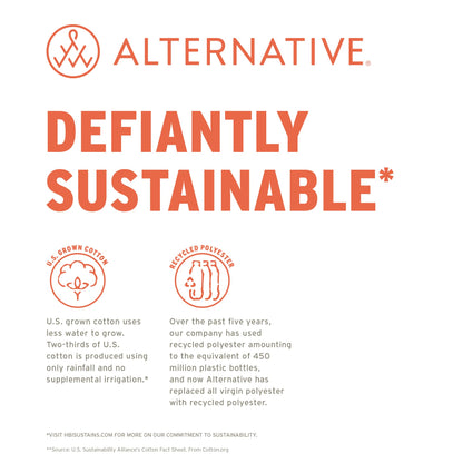 Alternative mens Eco Zip Hoodie Hooded Sweatshirt, Eco True Army Green, X-Small US