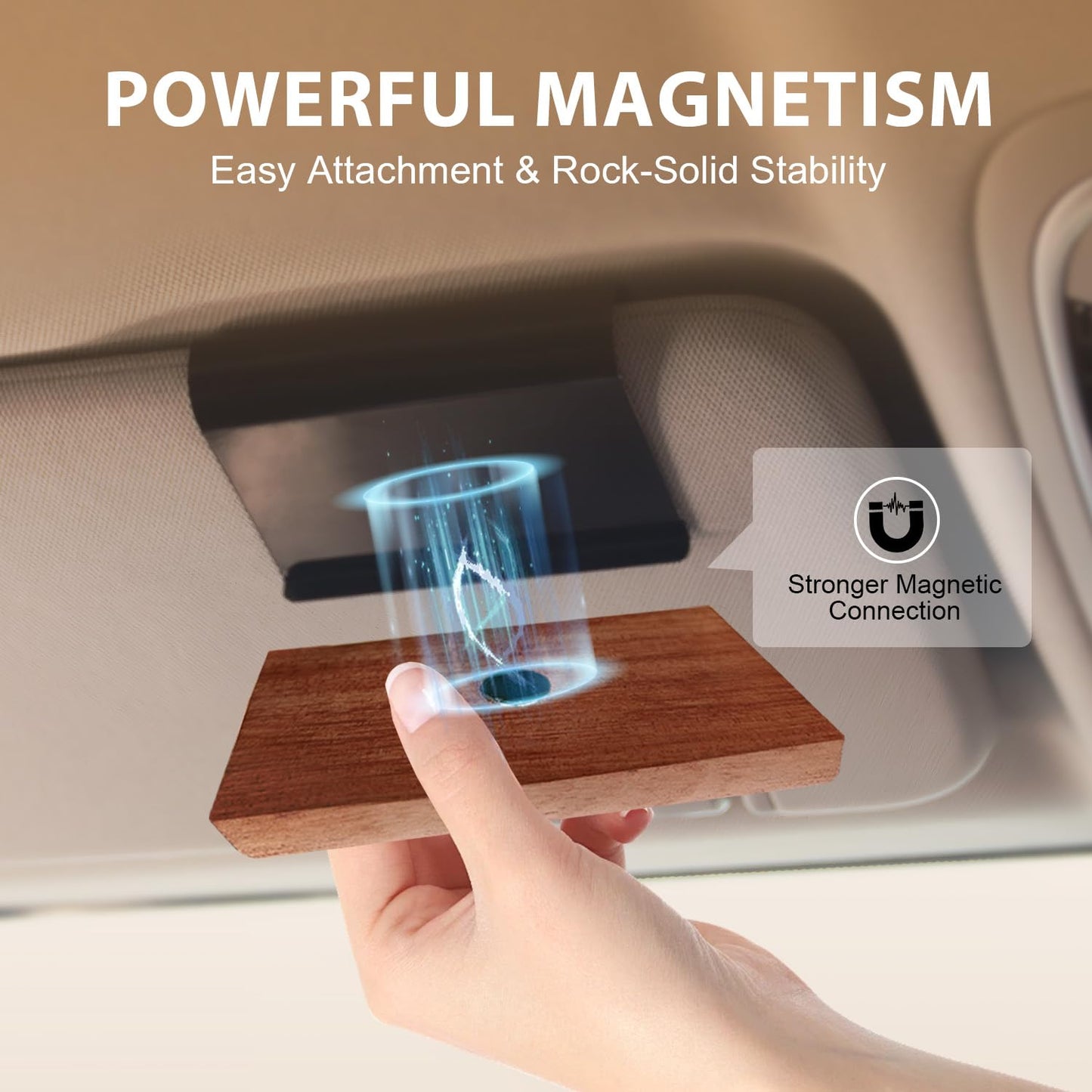 AirPurelle Car Air Freshener with Woody Citrus Scent-90+ Days Long Lasting