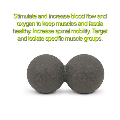 321 STRONG 5 in 1 Foam Roller Set with Hollow Core Deep Tissue Massager, Muscle Roller Stick, Stretching Strap, Spikey Plantar Fasciitis Ball, and Carry Bag, with 4K eBook