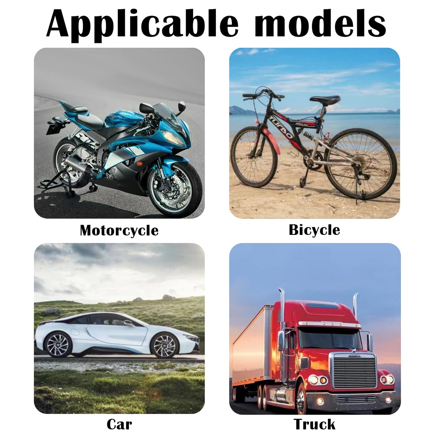 8PCS Car Tire Valve Stem Caps, Universal Noctilucent Waterproof Car Wheel Tire Caps, Suitable for Air Valve Caps for Cars, Motorcycles, Bicycles (Pink)