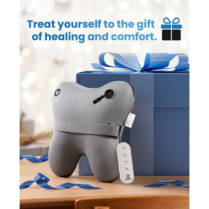 BOB AND BRAD Back Massager with Heat and Remote, EZBack Plus Neck Massager for Pain Relief Deep Tissue, Shiatsu Massage Pillow with 3 Level for Full Body, FSA HSA Eligible Ideal Gifts for Women Men ﻿