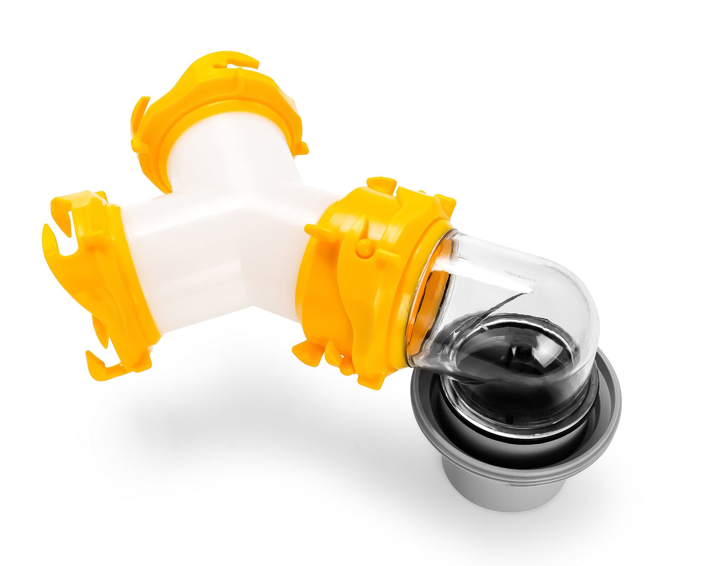 Camco 39667 Revolution 20' Sewer Hose Kit with Swivel Fittings and Wye Connector - Ready To Use Kit with Fittings, Hoses, and Storage Caps, Great For RVs with Separate Tank Valves