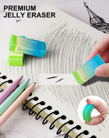 20PACK Mechanical Pencil, 8Pcs 0.5 0.7mm Mechanical Pencils Set With Eraser and 480 Pcs Refills, Cute Colored Preppy School Supplies Gift for Girls Writing - Come With Custom Case