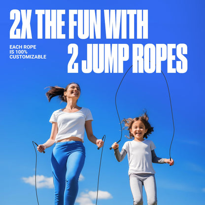 Adjustable Jump Rope for Fitness and Exercise – Skipping Rope for Cardio, Boxing, and Weight Loss – Speed Rope perfect for Men & Women