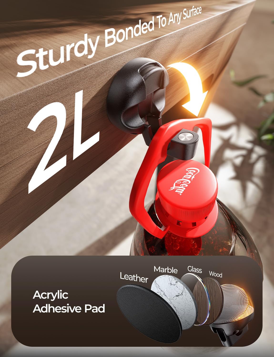 8-Pack Magnetic Cable Clips [1S Snap-On] Cord Holder, LISEN Office Desk Organizers and Accessories with 4 Extra Strong Adhesive Pads, Wire Organizer for Nightstand, Home, Wall, Car, Desktop