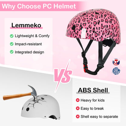 Helmet for Kids 8-14, Adjustable Kids Bike Helmet with DIY Cat Ears for Girls Youth for Skateboard Scooter Cycling Roller Skating, Pink