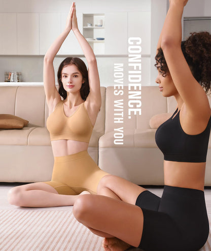 BESTENA 3 Pack Sports Bras for Women, Seamless Comfortable Workout Sleep Bra with Removable Pads