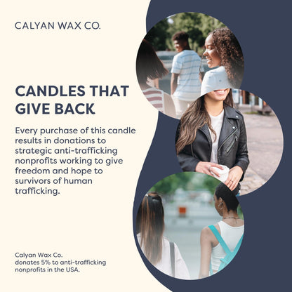 Calyan Wax Co. Soy Wax Candle, Apples + Maple Bourbon Scented Candle, 57 Hour Burn Time, Aromatherapy Soy Candles, Non Toxic & Vegan Soy Wax, Amber Glass Jar Scented Candles, 7.2oz