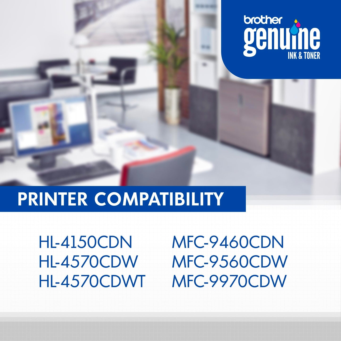 Brother Genuine Standard Yield Toner Cartridge, TN310BK, Replacement Black Toner, Page Yield Up To 2,500 Pages, TN310