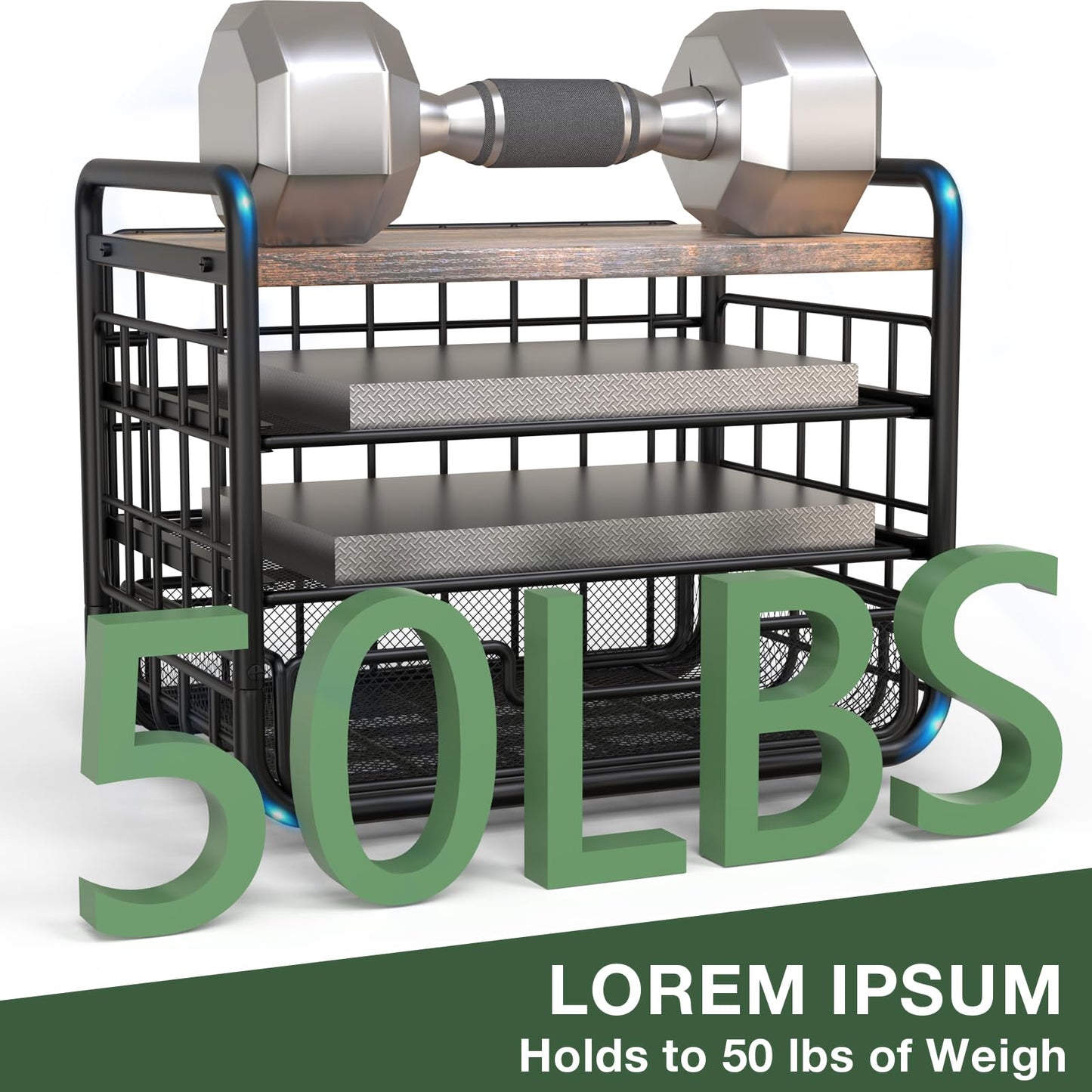 2025 New Large Capacity Desk Organizer with Drawer, Wooden 4-Tier Paper Organizer Letter Tray with File Holder and Pen Holders, Wooden Desk Accessories for A4 Paper Work Folder Storage (Style1)