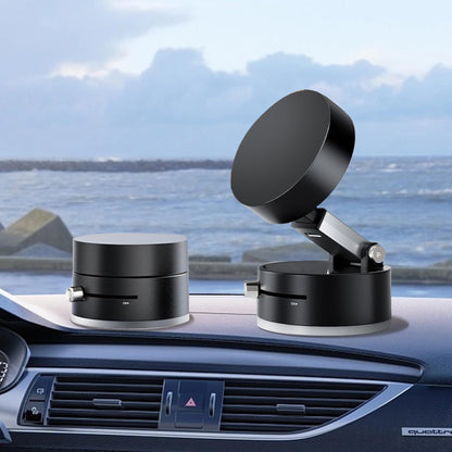 2025 New Magnetic Phone Holder with Vacuum Suction,Foldable Retractable Phone Mount，Dual-Sided Mount for All Phones, Universal Compatibility, Durable Plastic for Car, Gym, Smooth Surfaces