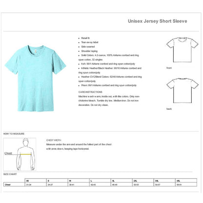 Bella Canvas Unisex Jersey Short-Sleeve Crewneck T-Shirt, Large, Army