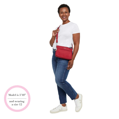 Baggallini Womens Anti-theft Memento Crossbody Bag Cross Body