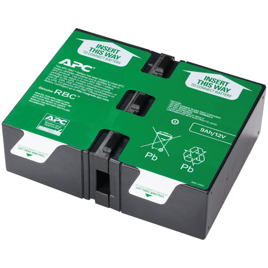 APC UPS Battery Replacement, APCRBC124, for APC UPS Models BR1500G, BX1500M, BR1300G, SMC1000-2U, SMC1000-2UC, BR1500GI, BX1500G, SMC1000-2U, SMC1000-2UC, and select others