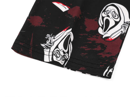 Beezizac Cool Holiday Pajama for Boys - Screaming Ghost Pull-on Long Sleeves & Pants Set 2-PC Soft PJ Kids Size 12