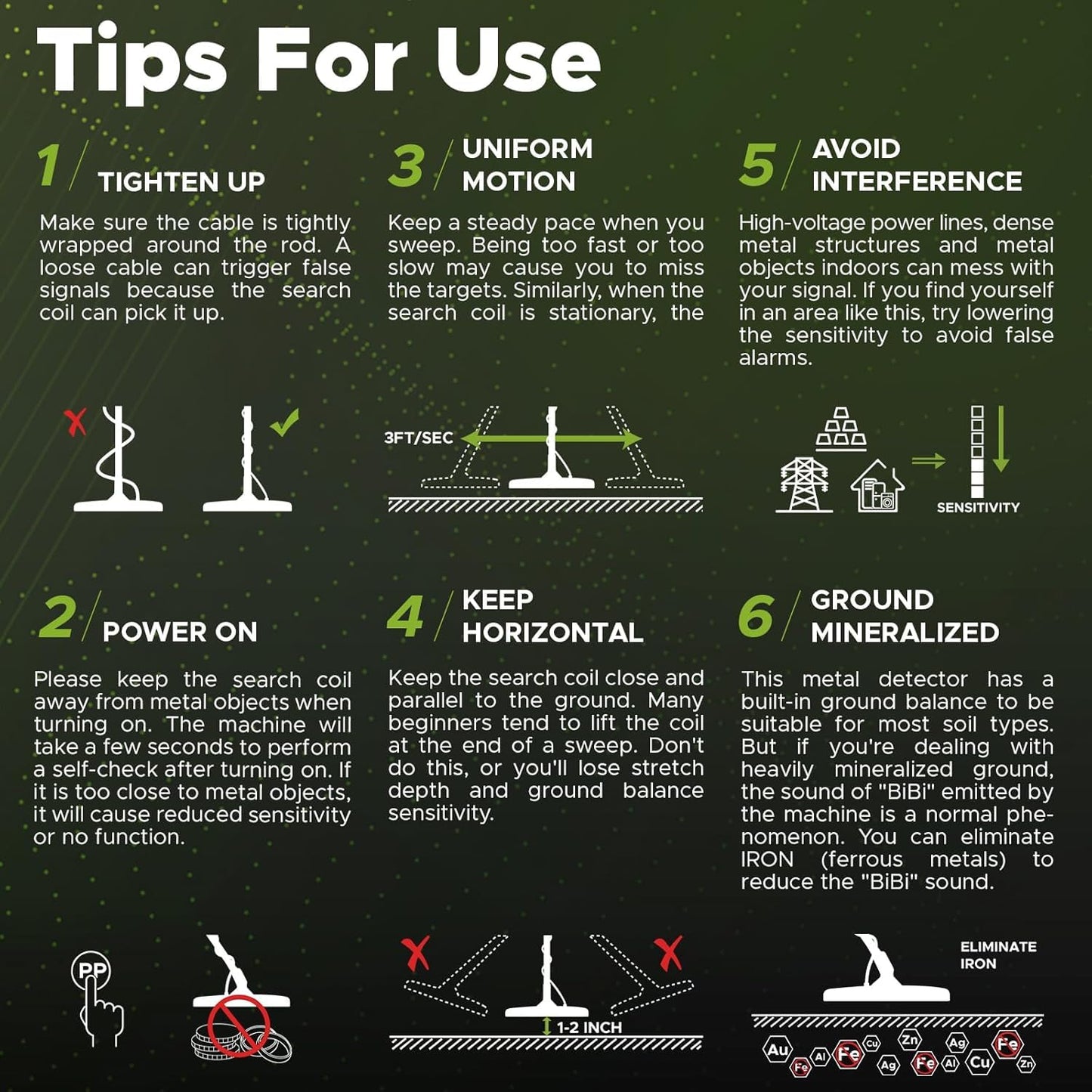 Hazlewolke Metal Detector for Adults, Rechargeable Battery for 20H Typical Use, 5 Professional Mode with Higher Accuracy 10” Waterproof Coil for Gold Detecting