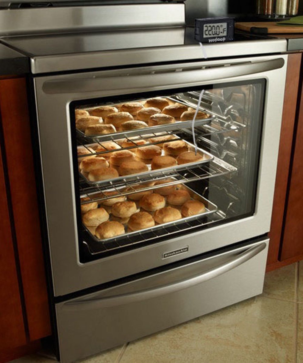 Hotloop Digital Oven Thermometer Heat Resistant up to 572°F/300°C, LCD