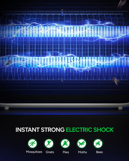 Buzbug Bug Zapper Indoor for 5000 Sq. Ft., 20W Instant Electric Mosquito Zapper, High-Voltage Fly Zapper, Fruit Fly Traps Fly Killer -MA015