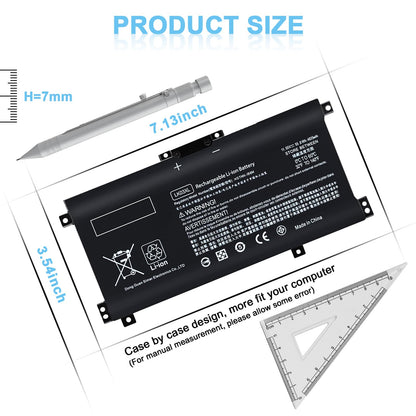 IEFUU LK03XL Battery Compatible with HP Envy X360 Convertible Notebook 15m-cn0xxx 15m-cn0012dx 17m-ae0xx 15m-bp 17-ae1xx 15-bq2xx 17t-ce 15m-cn0011dx 15m-bp112dx LKO3XL 916814-855 L09281-855
