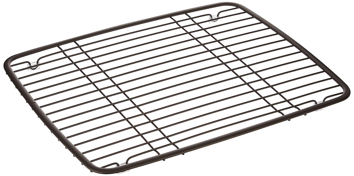 InterDesign Axis Kitchen Sink Protector Grid - Bronze