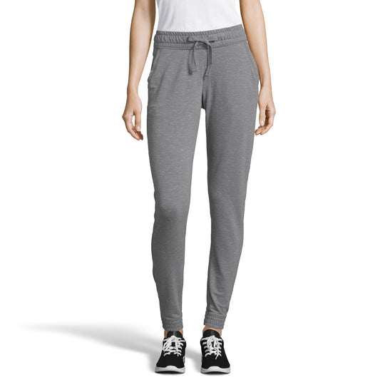 Hanes Womens Jogger With Pockets Athletic-sweatpants, Dada Grey Heather, Large US