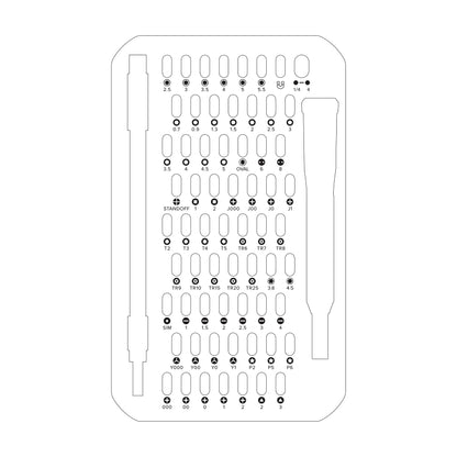 iFixit Mako Driver Kit - 64 Precision Bit Set for Electronics Repair
