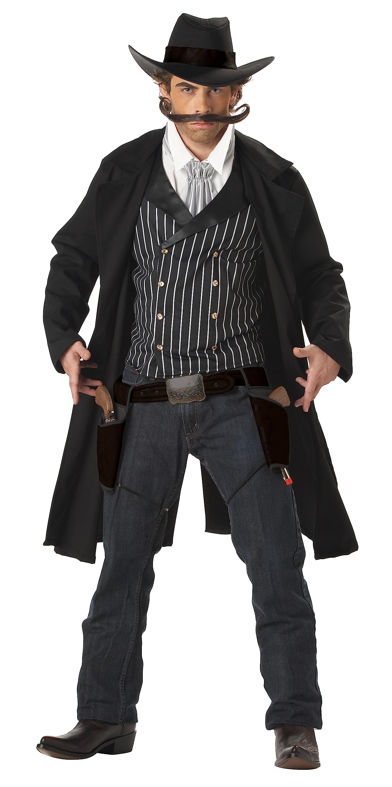 California Costumes Adult Gunfighter Western Costume Large