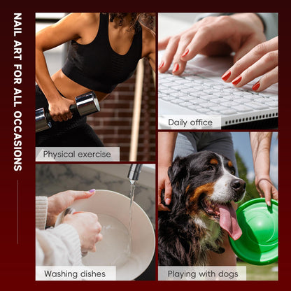 HOSAILY Halloween Press on Nails Short Almond Fake Nails 3D Blood Stain Eyeball Scar Horror Design Gothic False Nails for Party Cosplay Spooky Season Manicure, 30pcs Full Cover Glue on Nail for Women